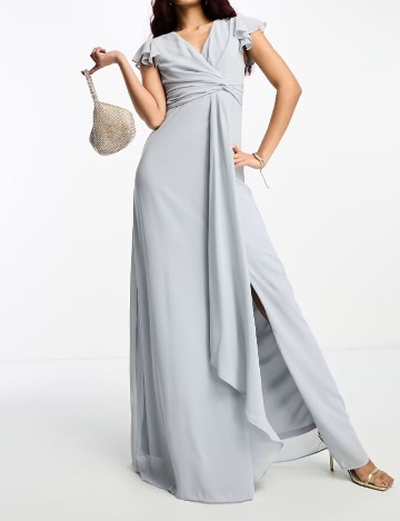 Rochie lunga TFNC London, gri