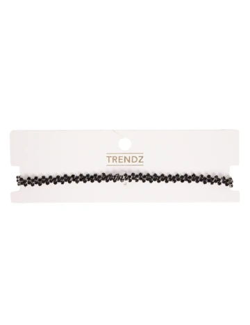Chocker Trendz, negru Negru