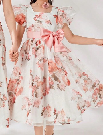 
						Rochie Shein Kids, floral print