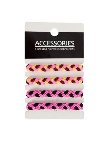
						Set elastice de par 4 bucati ACTION, mix culori