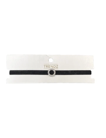 Chocker Trendz, negru Negru