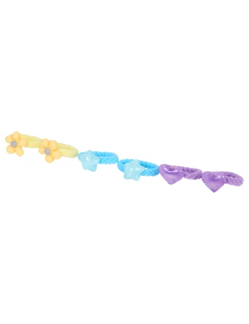 Set elastice de par 6 bucati ACTION, mix culori Mix culori