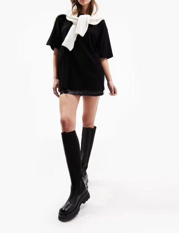 
						Tricou ASOS, negru