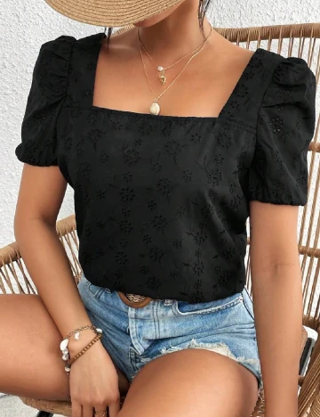 Bluza SHEIN, negru Negru