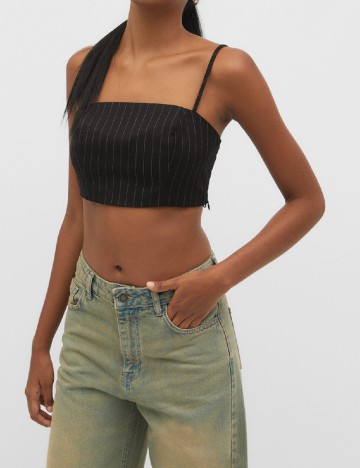 
						Top Stradivarius, negru