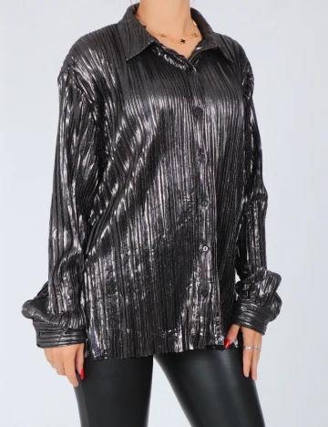 Camasa Oversize Pimkie, negru Negru