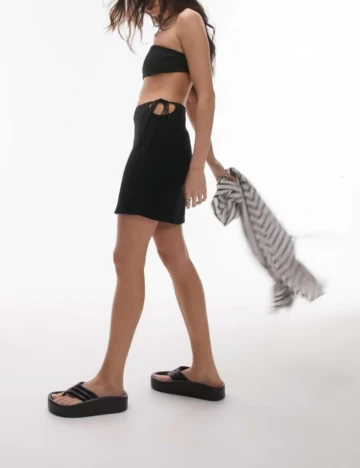 Fusta Top Shop, negru
