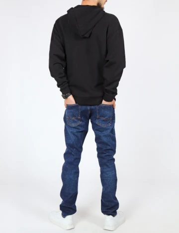 Hanorac Oversize ASOS, negru Negru