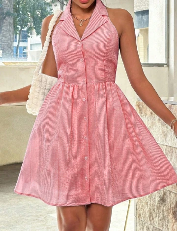 Rochie scurta SHEIN, rosu