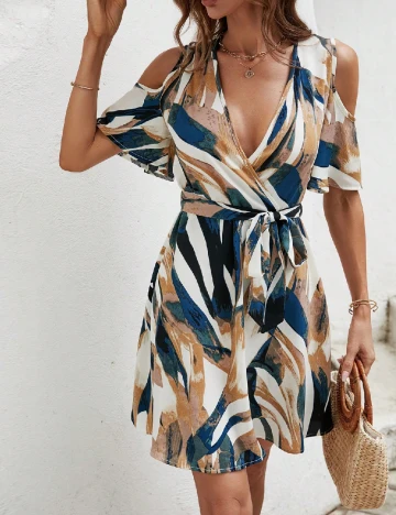 Rochie scurta SHEIN, mix culori