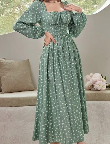 Rochie lunga SHEIN, verde