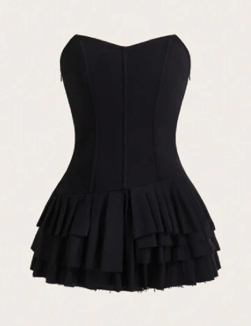 Salopeta SHEIN, negru Negru