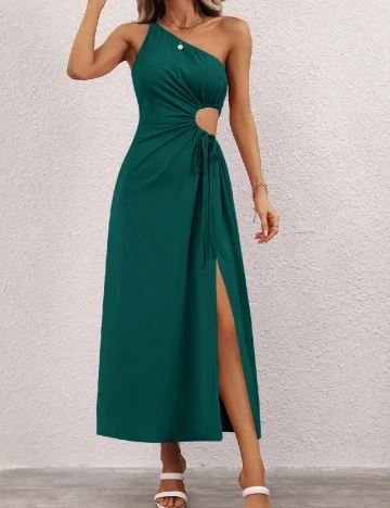 Rochie lunga SHEIN, verde Verde