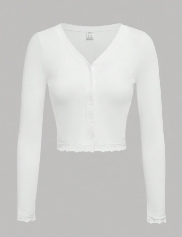 Bluza Shein Kids, alb