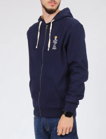 Hanorac Oversize Polo Ralph Lauren, bleumarin Albastru