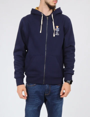 Hanorac Oversize Polo Ralph Lauren, bleumarin Albastru