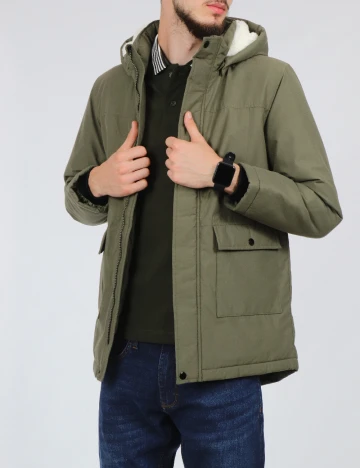 Geaca U.S Polo Assn., verde Verde