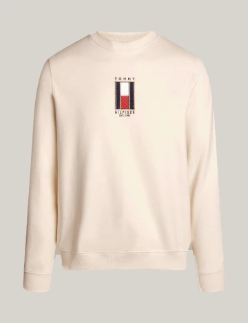 Bluza Tommy Hilfiger, crem Crem