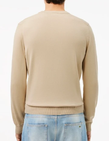 Bluza Lacoste, crem Crem