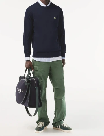 Bluza Lacoste, bleumarin inchis Albastru