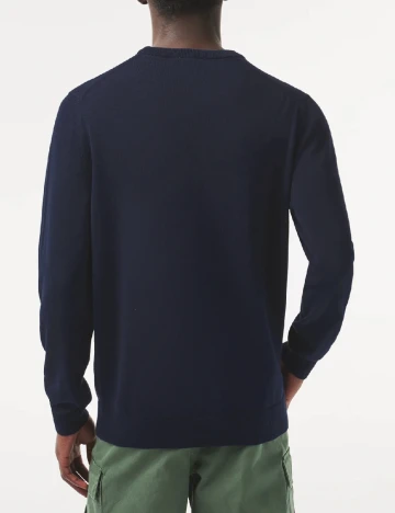Bluza Lacoste, bleumarin inchis Albastru