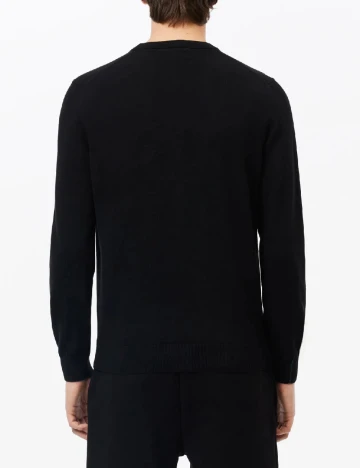 Bluza Lacoste, negru Negru