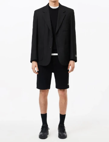 Bluza Lacoste, negru Negru