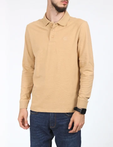 Bluza Calvin Klein Jeans, maro deschis Maro