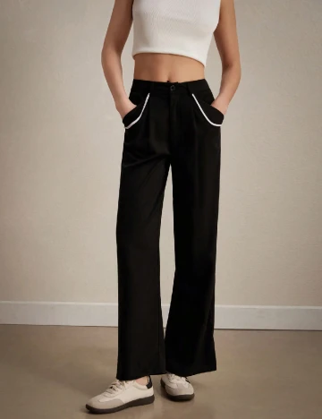 Pantaloni SHEIN, negru