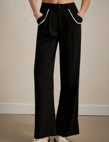 Pantaloni SHEIN, negru