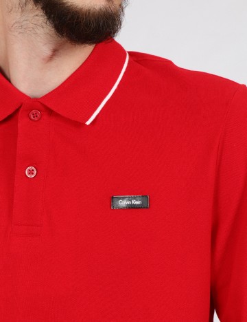 Bluza Calvin Klein, rosu