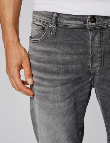 Blugi Jack&Jones, gri inchis Gri
