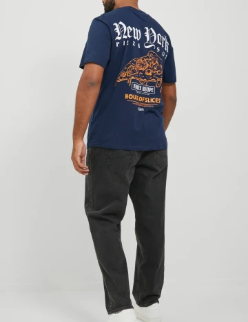 Blugi Jack&Jones Plus Size Men, negru Negru