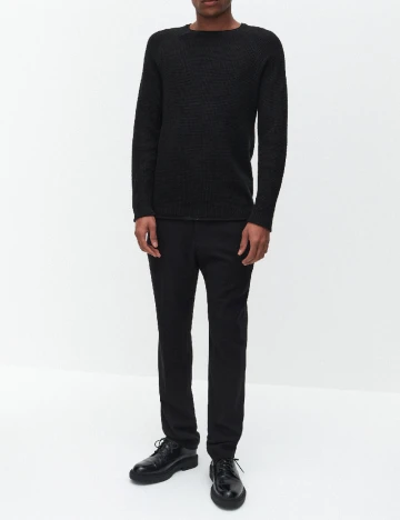 Bluza Reserved, negru Negru