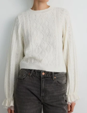 Bluza Reserved, ecru