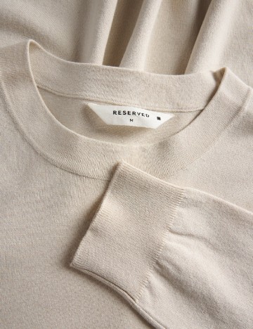 Bluza Reserved, crem