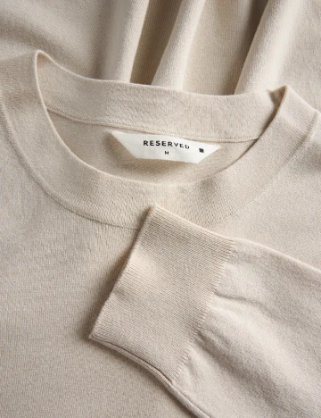 Bluza Reserved, crem
