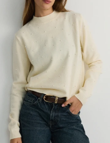 Bluza Reserved, ecru