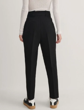 Pantaloni Reserved, negru Negru