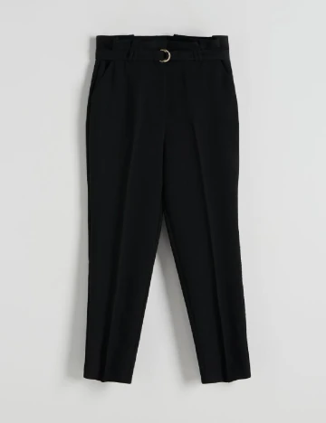 Pantaloni Reserved, negru Negru