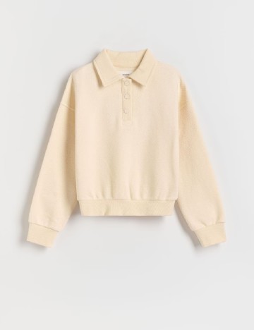 
						Bluza Reserved, crem