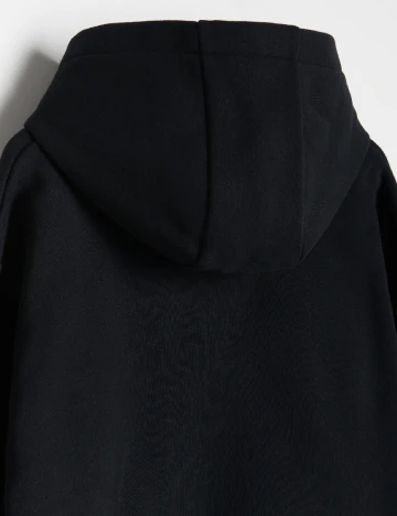 Hanorac Reserved, negru Negru