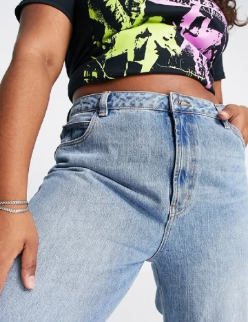 Blugi ASOS Curve, albastru