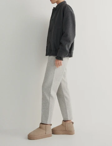 Pantaloni Reserved, gri
