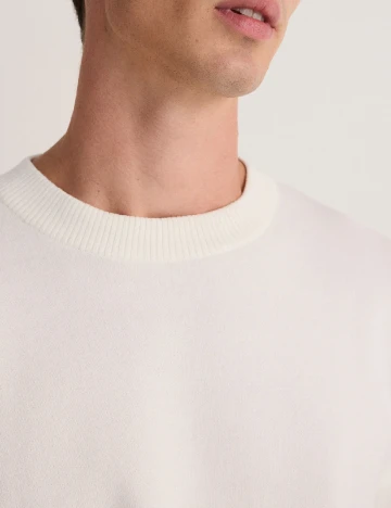 Bluza Reserved, alb Alb
