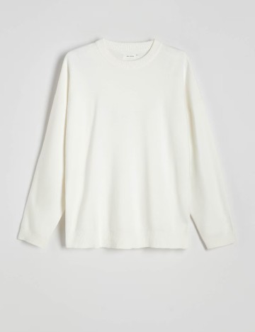 Bluza Reserved, alb