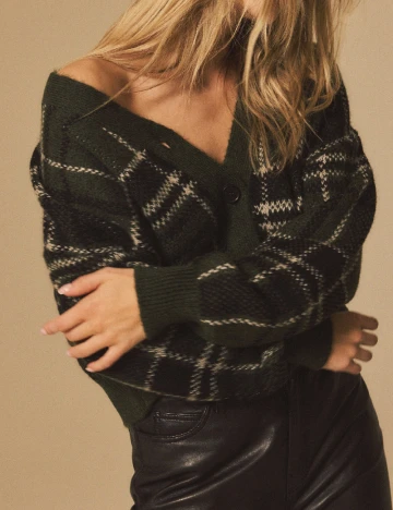 Cardigan Reserved, verde