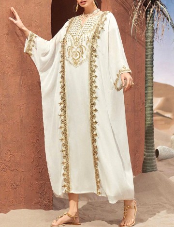 
						Rochie lunga SHEIN, alb