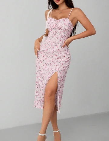 Rochie medie SHEIN, roz