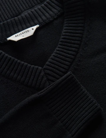 Bluza Reserved, negru Negru